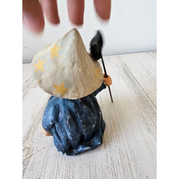 Bethany lowe pumpkin parade RARE scarecrow cat mask Halloween figurine statue de - Picture 5 of 9